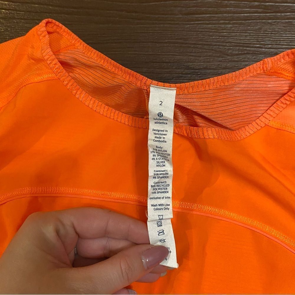 Lululemon Run: Fast Track Short Sleeve - Picture 9 of 12